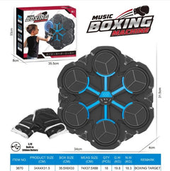 Smart Boxing Target Machine – Bluetooth, LED & Music | Home Gym