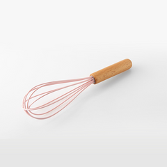 Silicone Kitchen Utensil Set – Heat-Resistant Tools with Wooden Handles