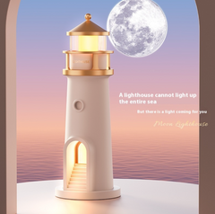Lighthouse Moonlight Night Lamp – Bluetooth, Motion Sensor & Remote Control