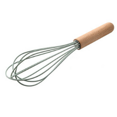 Silicone Kitchen Utensil Set – Heat-Resistant Tools with Wooden Handles