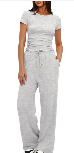 2-Piece Yoga Set — Tank Top & High-Waisted Leggings for Women