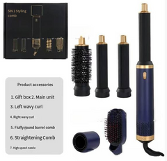 5-in-1 Hair Styler & Curling Iron – Dry, Curl, Straighten & Style at Home