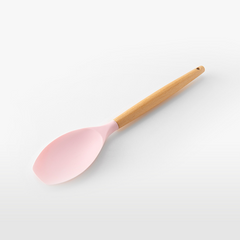 Silicone Kitchen Utensil Set – Heat-Resistant Tools with Wooden Handles