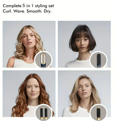 5-in-1 Hair Styler & Curling Iron – Dry, Curl, Straighten & Style at Home