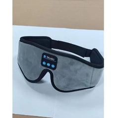 Bluetooth 5.0 Sleep Eye Mask with Headphones — 3D Contoured, HD Stereo, Light Blocking