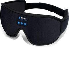 Bluetooth 5.0 Sleep Eye Mask with Headphones — 3D Contoured, HD Stereo, Light Blocking