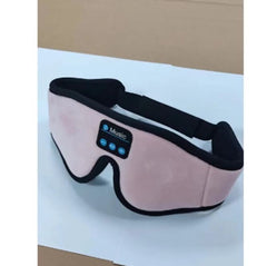 Bluetooth 5.0 Sleep Eye Mask with Headphones — 3D Contoured, HD Stereo, Light Blocking