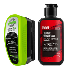 Car Glass Oil Film Remover & Hydrophobic Windshield Coating
