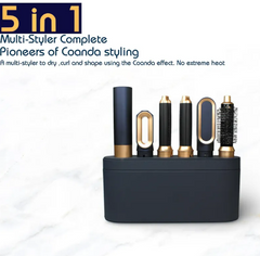 5-in-1 Hair Styler & Curling Iron – Dry, Curl, Straighten & Style at Home
