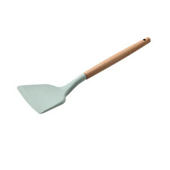 Silicone Kitchen Utensil Set – Heat-Resistant Tools with Wooden Handles