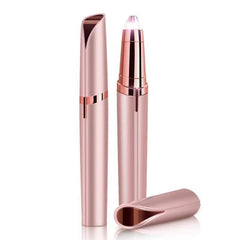 Rechargeable Electric Eyebrow Trimmer – LED Light, Hypoallergenic & Painless