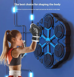 Smart Boxing Target Machine – Bluetooth, LED & Music | Home Gym