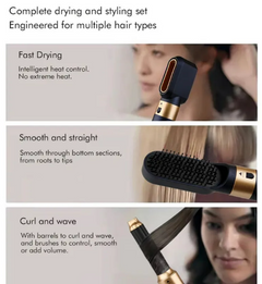5-in-1 Hair Styler & Curling Iron – Dry, Curl, Straighten & Style at Home