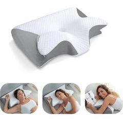 Memory Foam Cervical Pillow — Ergonomic Contour Support for Neck Pain Relief