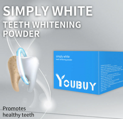 Teeth Whitening Powder — Enamel-Safe Brightening for Coffee, Tea & Smoke Stains