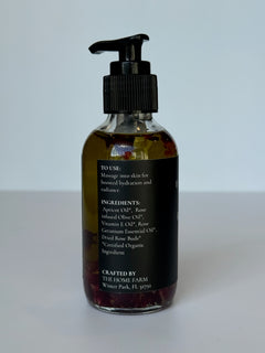 Rose Body Oil – Hydrating Skin Glow Oil for Dry & Sensitive Skin